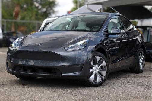 Stealth Grey 2024 Tesla Model Y Long Range Dual Motor All-Wheel Drive