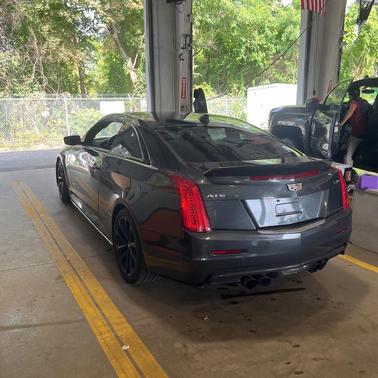 Phantom Gray Metallic 2016 Cadillac ATS-V .