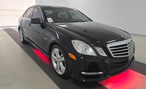 BLACK 2012 Mercedes-Benz E-Class E 350