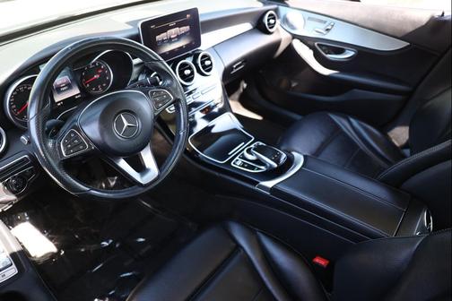 WHITE 2016 Mercedes-Benz C-Class C 300 4MATIC