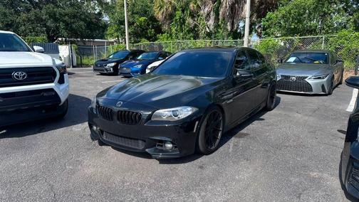 BLACK 2016 BMW 550 M SPORT