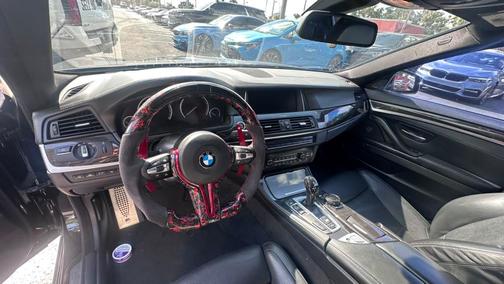 BLACK 2016 BMW 550 M SPORT