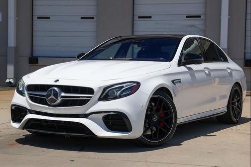 WHITE 2018 Mercedes-Benz AMG E 63 S 4MATIC