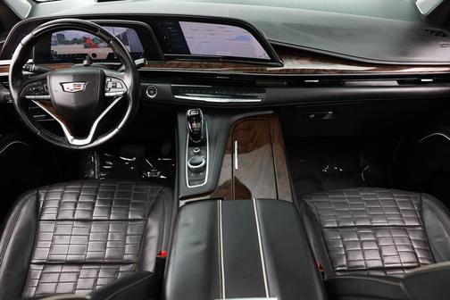 Satin Steel Metallic 2021 Cadillac Escalade Sport Platinum