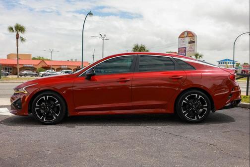 Passion Red 2022 Kia K5 GT-Line