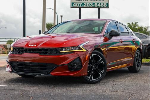 Passion Red 2022 Kia K5 GT-Line