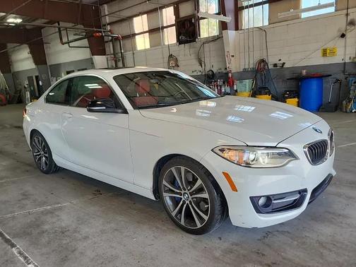 WHITE 2015 BMW 228
