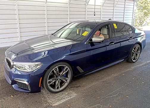 BLUE 2018 BMW M550 i Xdrive
