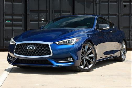 Iridium Blue 2019 INFINITI Q60 3.0t Red Sport 400