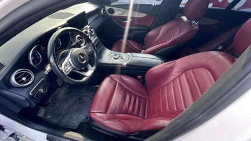 WHITE 2019 Mercedes-Benz C-Class C 300