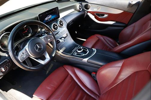 WHITE 2019 Mercedes-Benz C-Class C 300