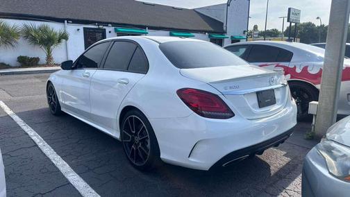 WHITE 2019 Mercedes-Benz C-Class C 300