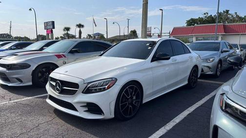 WHITE 2019 Mercedes-Benz C-Class C 300