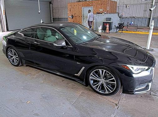 BLACK 2017 INFINITI Q60 3.0T Premium