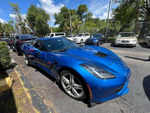 BLUE 2016 Chevrolet Corvette Stingray