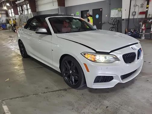 WHITE 2017 BMW M240 i