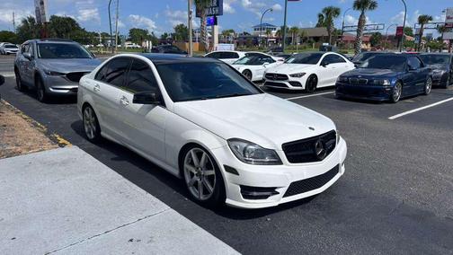WHITE 2014 Mercedes-Benz C-Class C 250 Sport