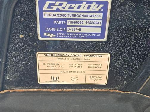 2008 Honda S2000 Base