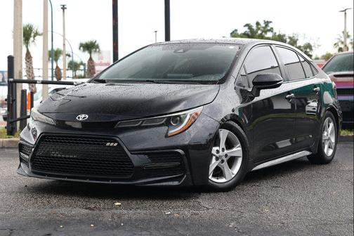 Black Sand Pearl 2020 Toyota Corolla SE