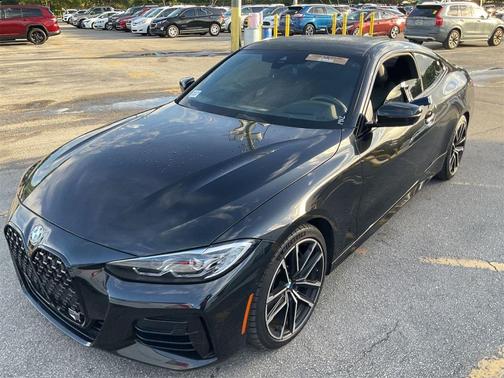 Black Sapphire Metallic 2021 BMW M440 i xDrive