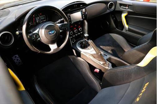 2017 Subaru BRZ Series. Yellow