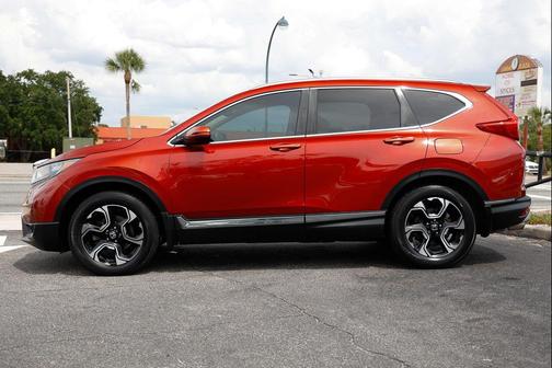 RED 2018 Honda CR-V Touring