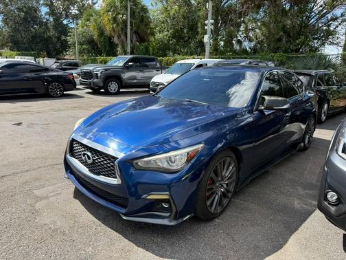 Iridium Blue 2019 INFINITI Q50 3.0t RED SPORT 400