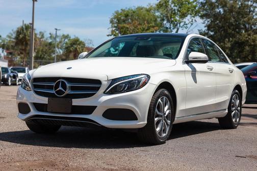 WHITE 2016 Mercedes-Benz C-Class C 300 4MATIC