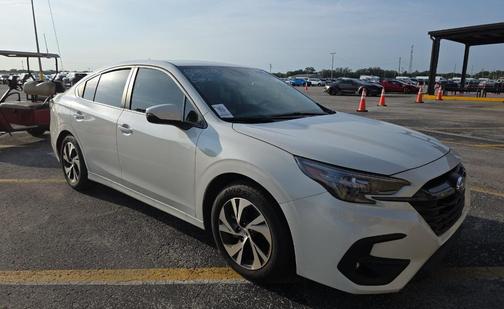 Crystal White Pearl 2025 Subaru Legacy Premium