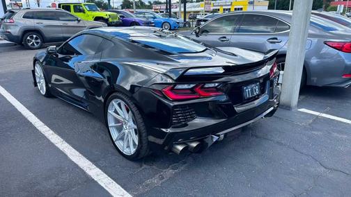 Black 2020 Chevrolet Corvette Stingray w/3LT
