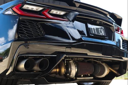 Black 2020 Chevrolet Corvette Stingray w/3LT