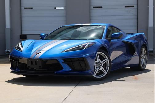 BLUE 2021 Chevrolet Corvette Stingray w/1LT