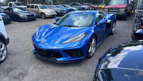 BLUE 2021 Chevrolet Corvette Stingray w/1LT