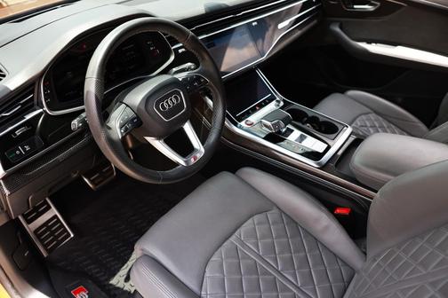 Dragon Orange Metallic 2021 Audi SQ8 4.0T Prestige