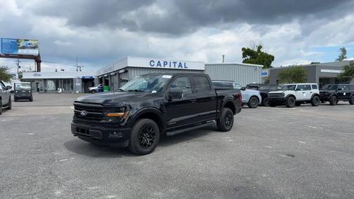 AGATE BLACK METALLIC 2024 Ford F-150 XLT