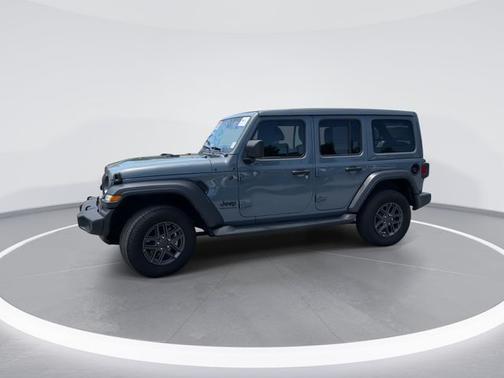 Blue 2024 Jeep Wrangler SPORT