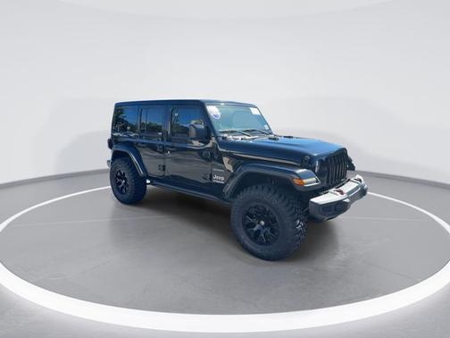 Black 2018 Jeep Wrangler Unlimited SAHARA