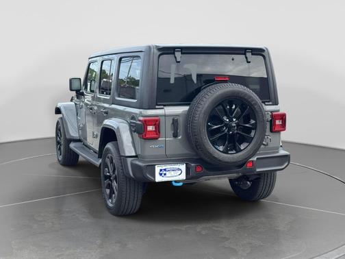 Gray 2023 Jeep Wrangler Sahara 4xe