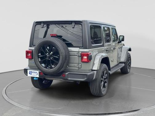 Gray 2023 Jeep Wrangler Sahara 4xe