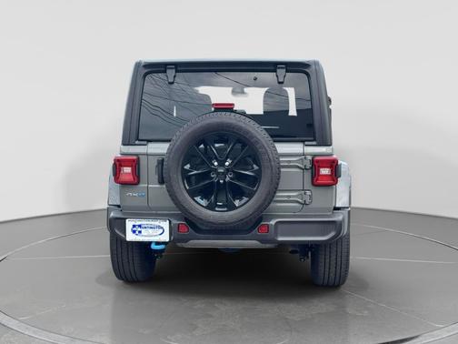 Gray 2023 Jeep Wrangler Sahara 4xe
