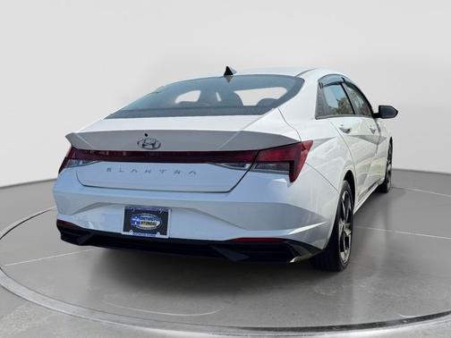 White 2023 Hyundai ELANTRA SEL