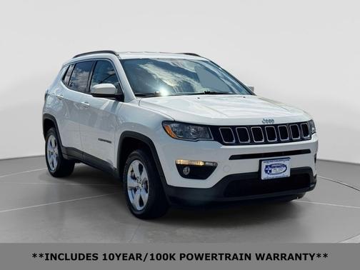 White 2021 Jeep Compass Latitude