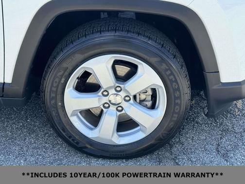 White 2021 Jeep Compass Latitude