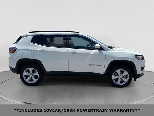 White 2021 Jeep Compass Latitude