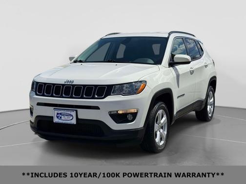 White 2021 Jeep Compass Latitude