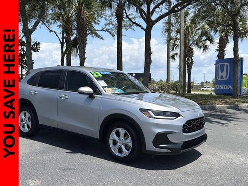 Silver 2023 Honda HR-V LX