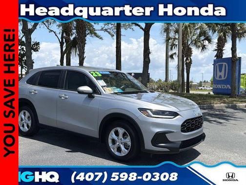 Silver 2023 Honda HR-V LX