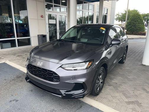 Modern Steel Metallic 2024 Honda HR-V EX-L