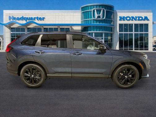 Blue 2026 Honda CR-V Hybrid Sport Touring AWD