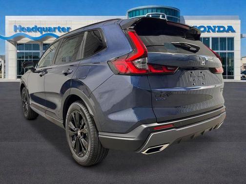 Blue 2026 Honda CR-V Hybrid Sport Touring AWD